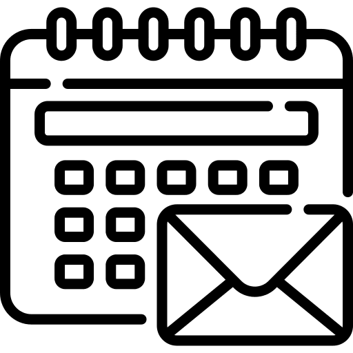 Calendar calendar communications organizer icon