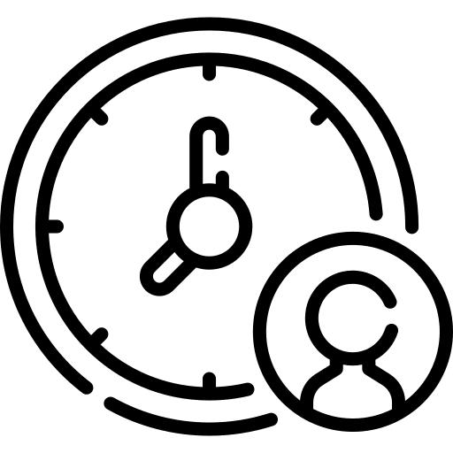 Time management time and date efficiency clock icon Time management time and date efficiency clock icon