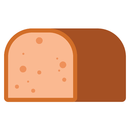Banana bread banana bread nutrition cuisine icon