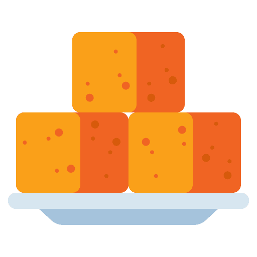 Cornbread organic eating food and restaurant icon