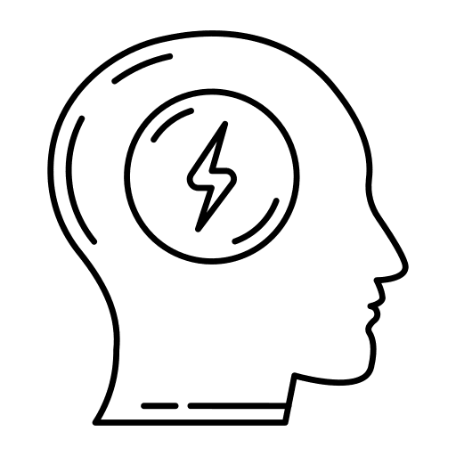 Mind mind energy user icon