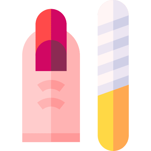 Nail file finger tool nail file icon