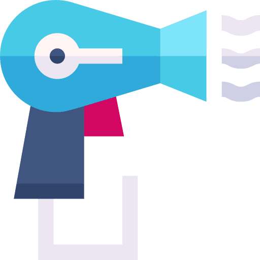 Hair dryer beauty electronics hair dryer icon Hair dryer beauty electronics hair dryer icon