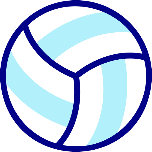 Volleyball pe sports and competition physical education icon
