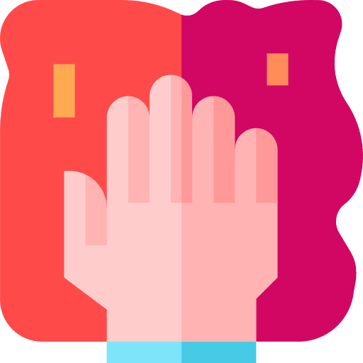 Wipe hand surface cloth icon Wipe hand surface cloth icon