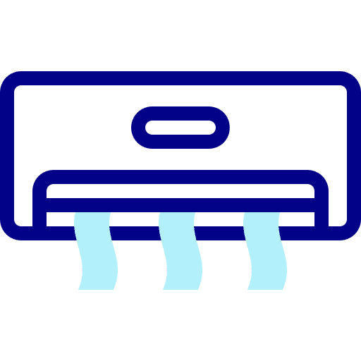 Air conditioner technology air conditioning heating icon Air conditioner technology air conditioning heating icon