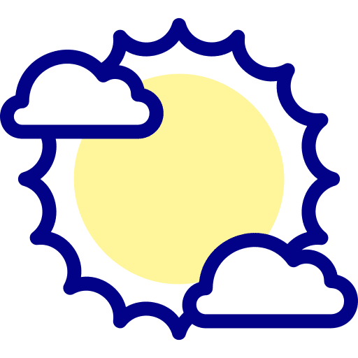 Sun sky clouds clouds and sun icon Sun sky clouds clouds and sun icon