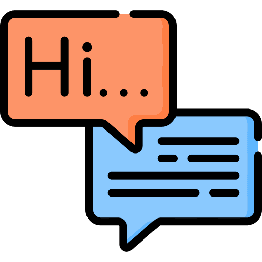 Conversation chat chat box multimedia icon Conversation chat chat box multimedia icon
