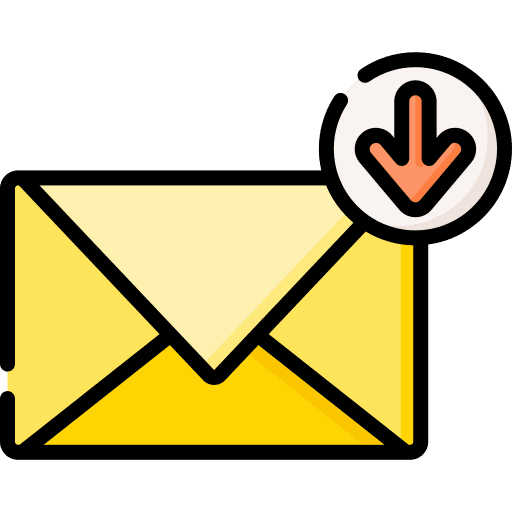 Inbox message mail envelope icon Inbox message mail envelope icon