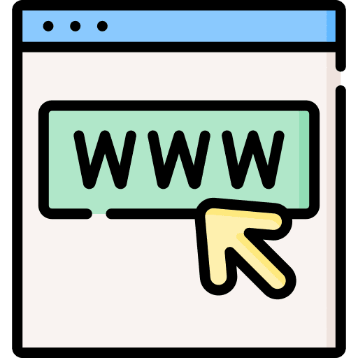 Website pointer cursor multimedia icon Website pointer cursor multimedia icon