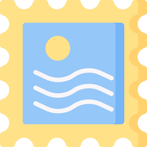 Post stamp stamp collecting miscellaneous post stamp icon