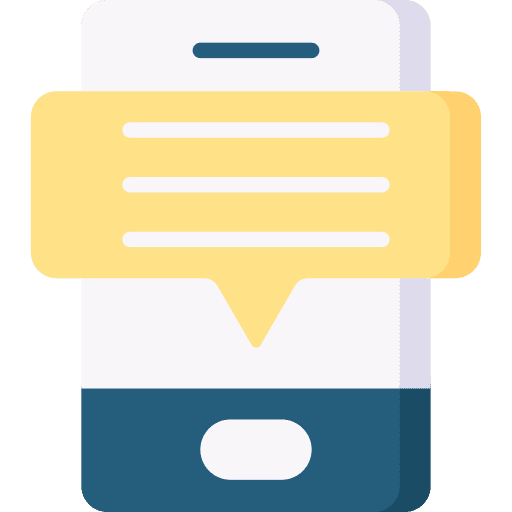 Sms cellphone mobile phone communications icon Sms cellphone mobile phone communications icon