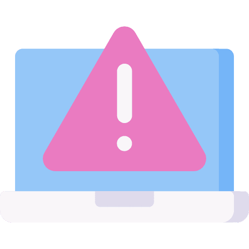 Error communications laptop error icon Error communications laptop error icon