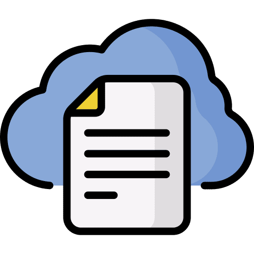 Elearning elearning paper online education icon