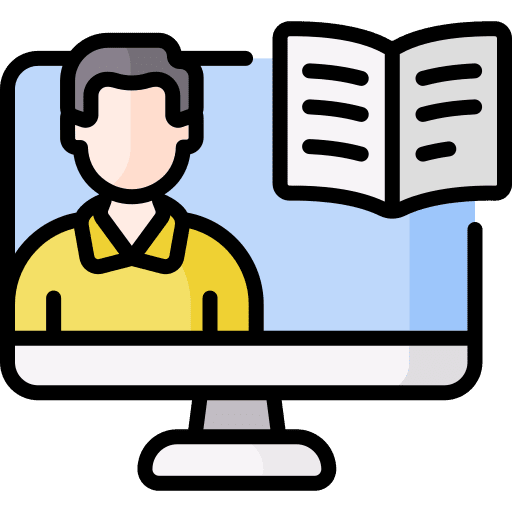 Elearning graduate learning student icon Elearning graduate learning student icon