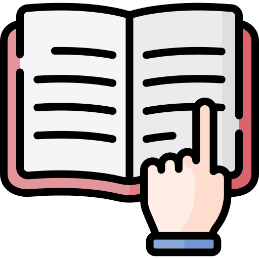 Study literature library reading book icon Study literature library reading book icon