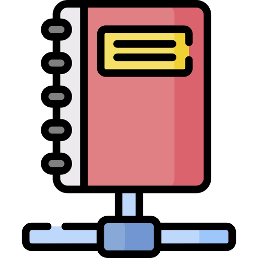 Database book education computer icon Database book education computer icon