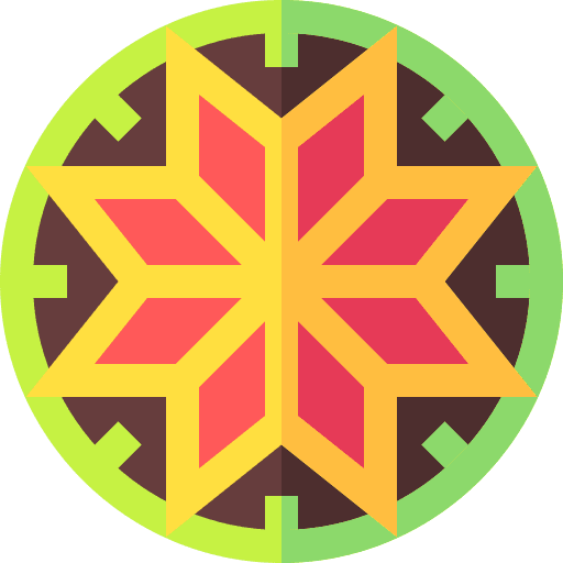 Mandala culture spiritual art and design icon Mandala culture spiritual art and design icon