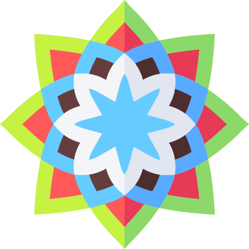Mandala meditation wellness mandala icon