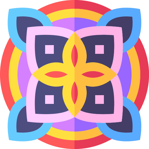 Mandala spiritual culture art and design icon Mandala spiritual culture art and design icon