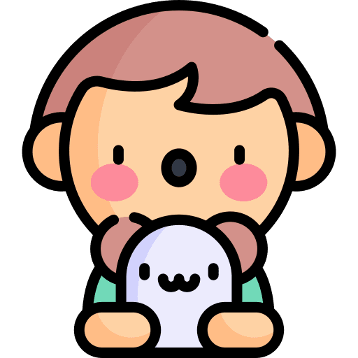 Boy pet child caucasian icon