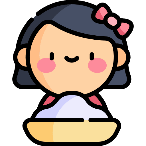 Girl healthy food people avatar icon
