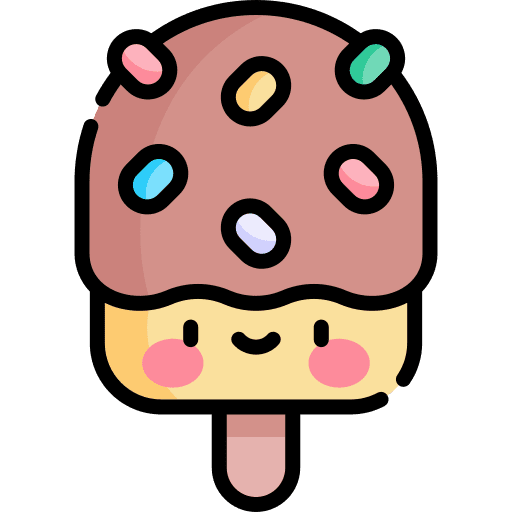 Popsicle sweet food and restaurant ice cream icon Popsicle sweet food and restaurant ice cream icon