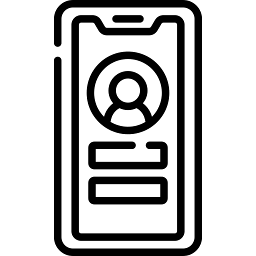 Add contact social media communications add friend icon