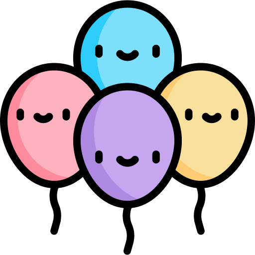 Balloons birthday balloons celebration icon Balloons birthday balloons celebration icon