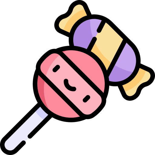 Candies party lollipop sugar icon Candies party lollipop sugar icon
