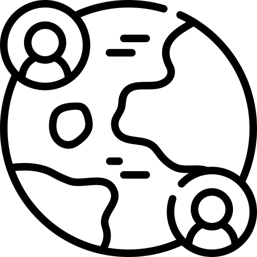 Network worldwide world network icon