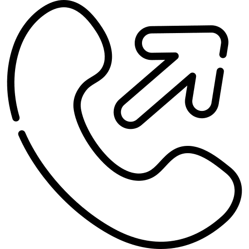 Outgoing call call communication outgoing call icon