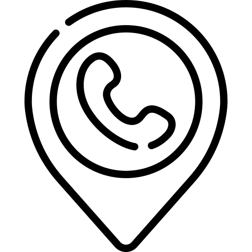 Placeholder phone telephone contact us icon