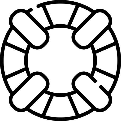 Help lifebuoy lifesaver floating icon Help lifebuoy lifesaver floating icon