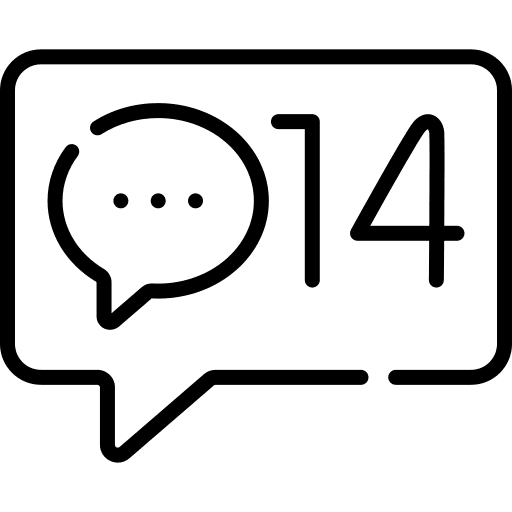 New message notification communications social media icon New message notification communications social media icon