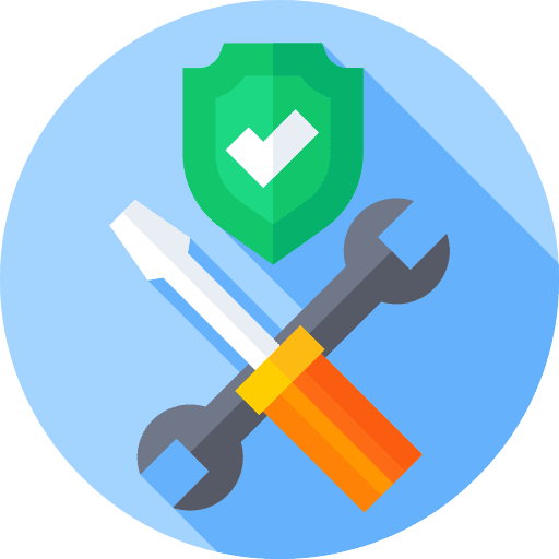 Fix wrench fix technics icon