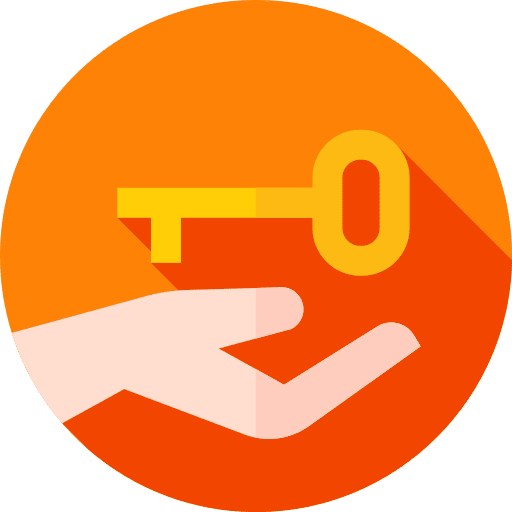 Key leadership business key icon Key leadership business key icon
