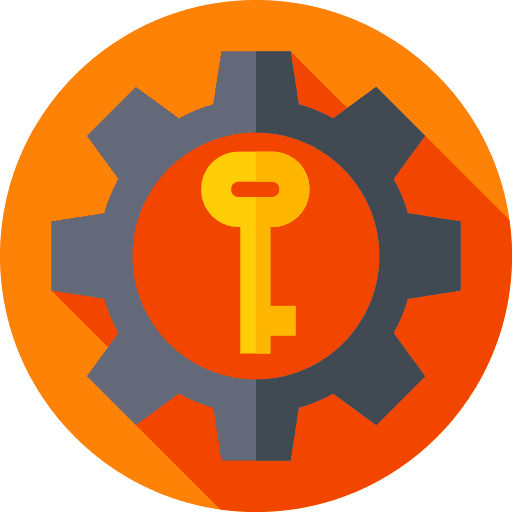 Maintenance real estate cogwheel maintenance icon Maintenance real estate cogwheel maintenance icon
