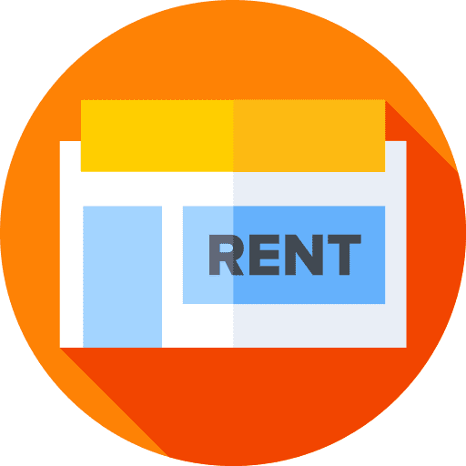 Rent home houses rent icon Rent home houses rent icon