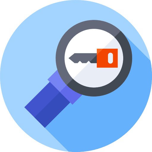 Search key search magnifying glass icon Search key search magnifying glass icon