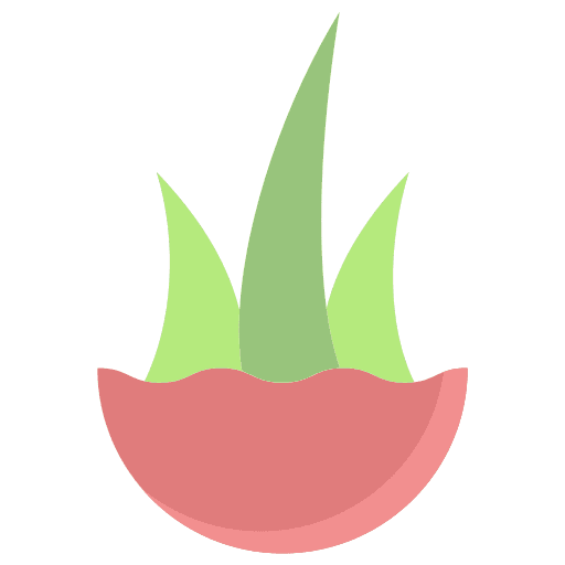 Aloe vera farming and gardening aloe vera herbal icon