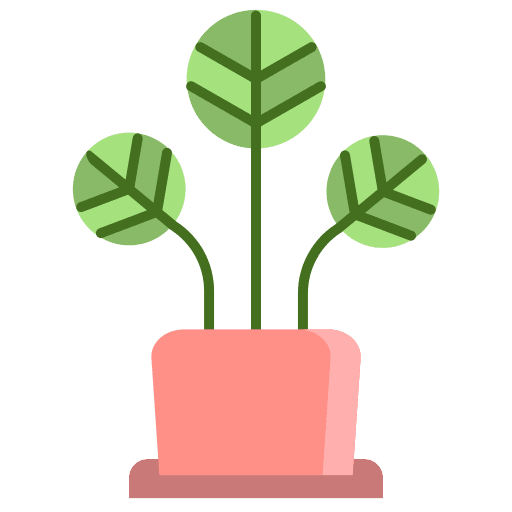 Plant plant green home icon Plant plant green home icon