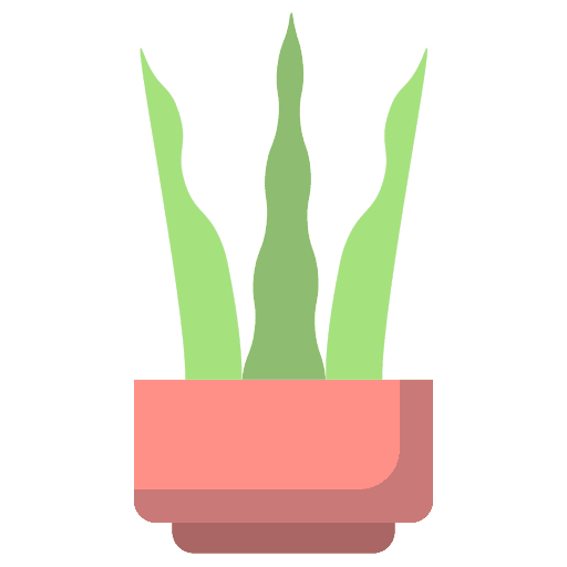Plant pot exotic leaf icon Plant pot exotic leaf icon