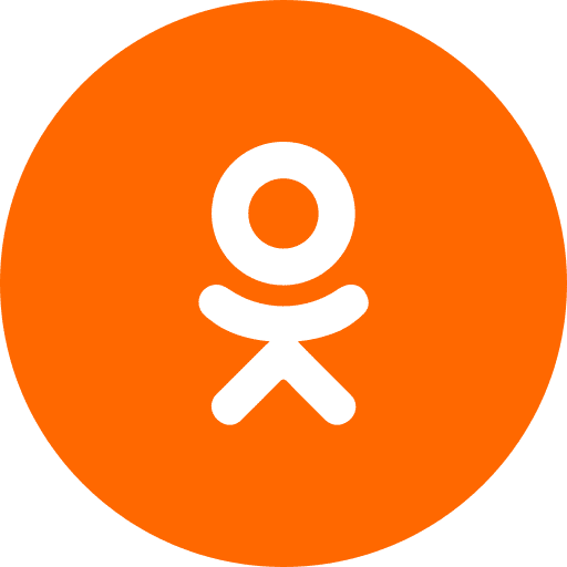 Odnoklassniki logo social network brand icon