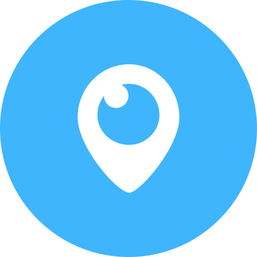 Periscope periscope social network logo icon