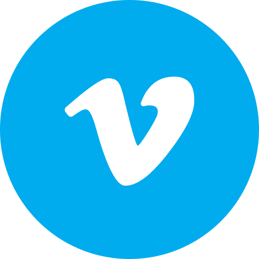 Vimeo brands and logotypes social network social normal icon