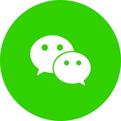 Wechat social network social media logo brands and logotypes icon