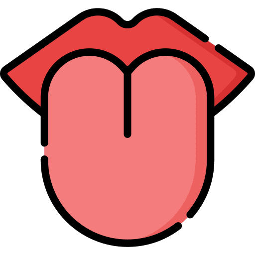 Tongue mouth anatomy tongue icon