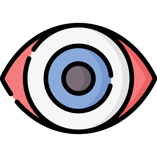 Eye view healthcare and medical anatomy icon Eye view healthcare and medical anatomy icon