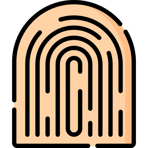 Fingerprint fingerprint body part healthcare and medical icon Fingerprint fingerprint body part healthcare and medical icon
